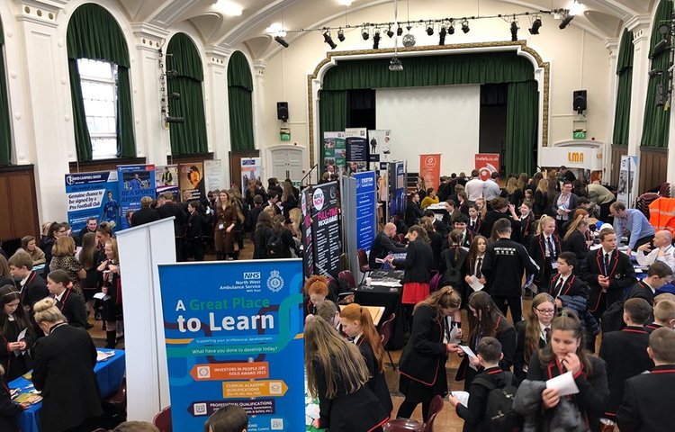 Image of Students plan for the future at our annual careers fair
