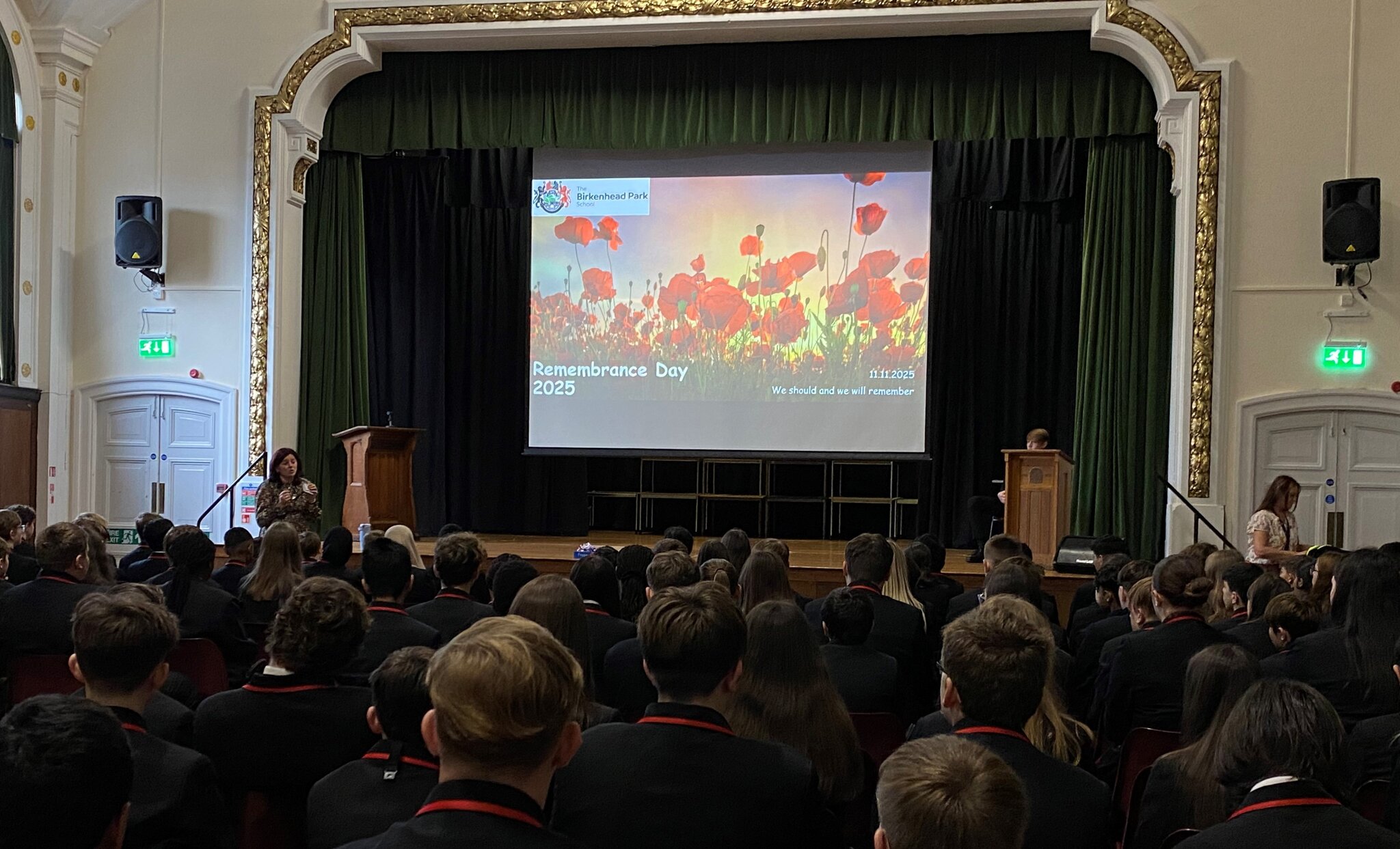 Image of Remembrance at The Birkenhead Park School