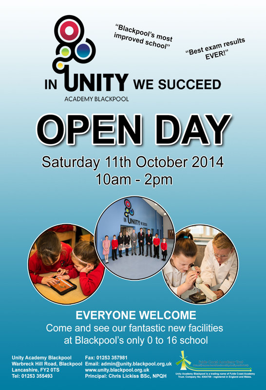 Image of Unity Academy's first ever Open Day is a huge success!