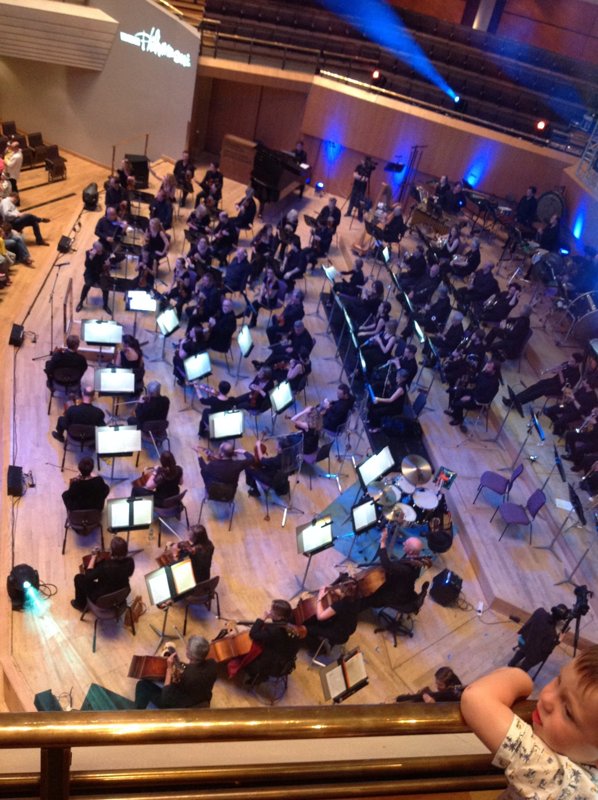 Image of Students attend the BBC Philharmonic Family Concert