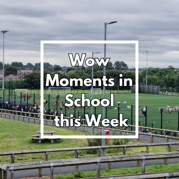 Image of Wow Moments in School this Week