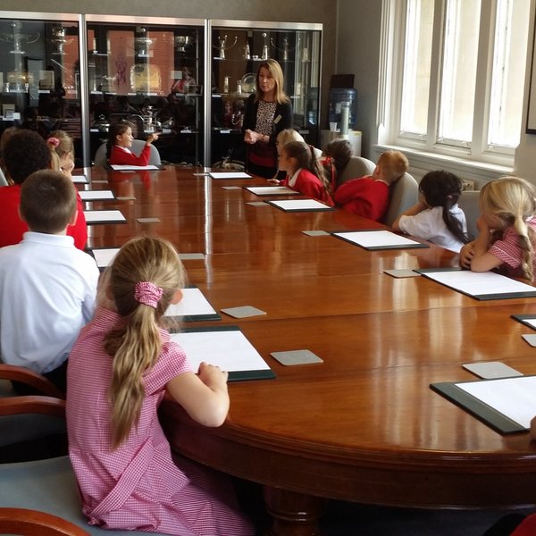 Image of Year 3 visit Blackpool Town Hall!