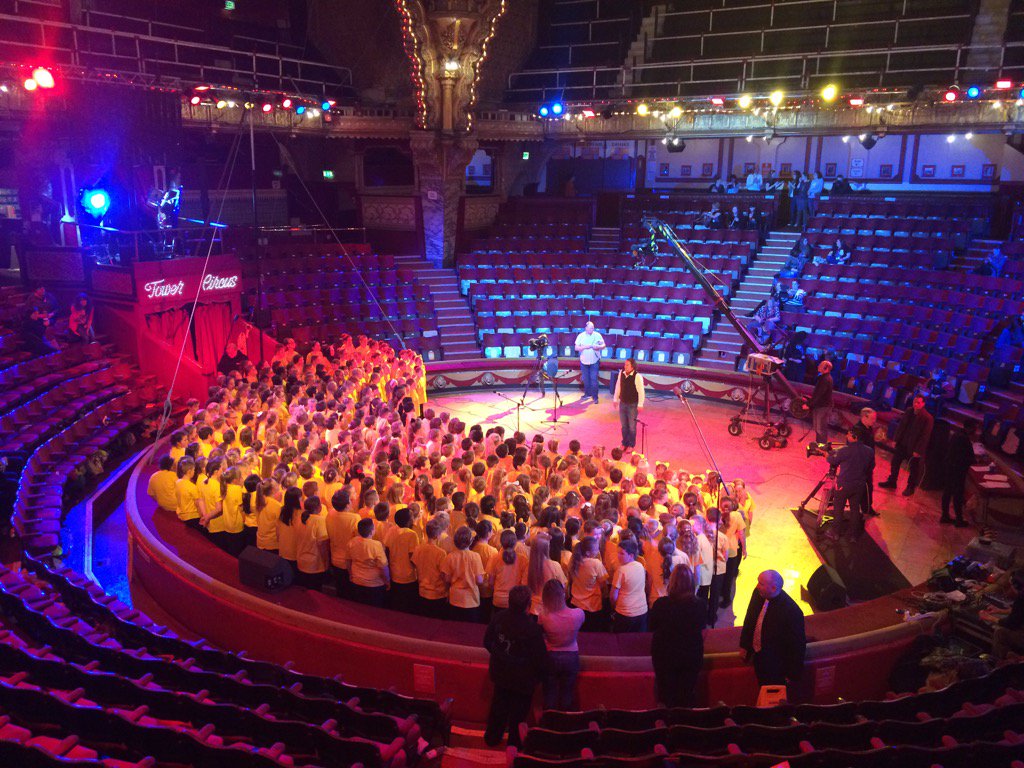 Image of Unity students perform in Children's Choir for BBC Children in Need 2015