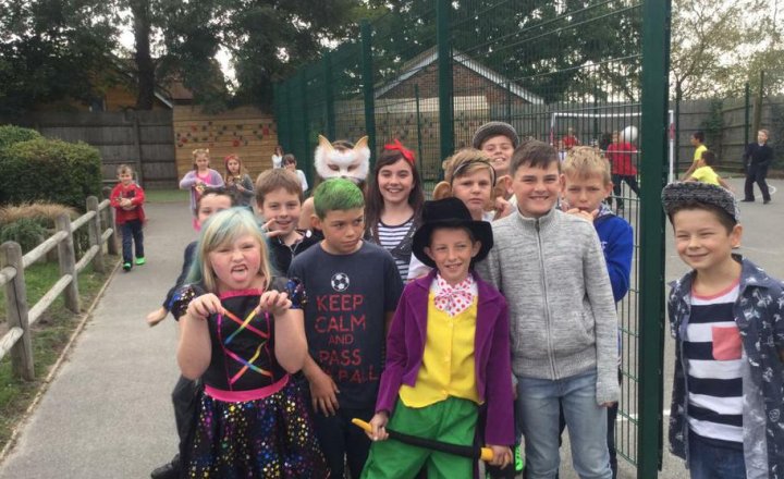 Image of Roald Dahl dress up day