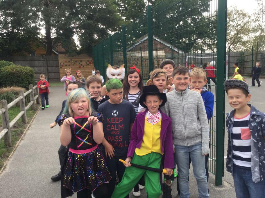 Image of Roald Dahl dress up day
