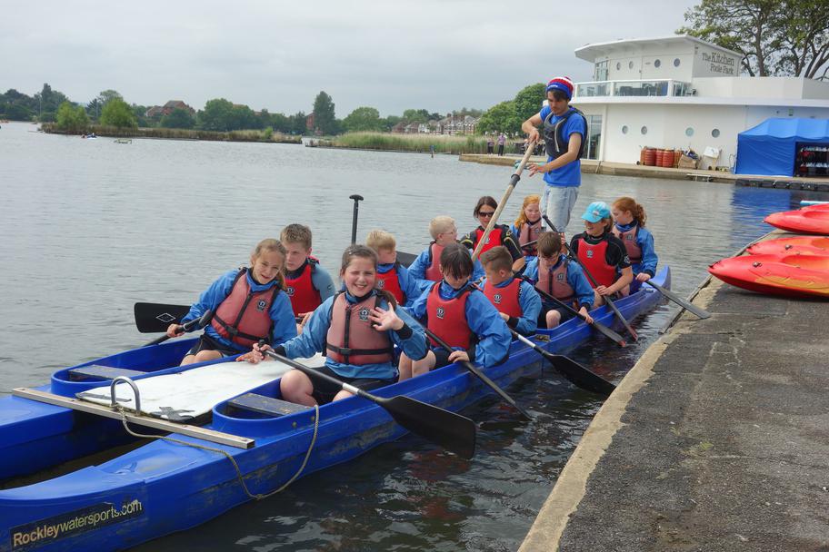 Image of Year 6 Sporting adventures at Poole Park