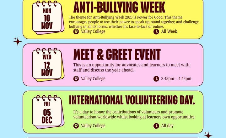 Image of Upcoming Events