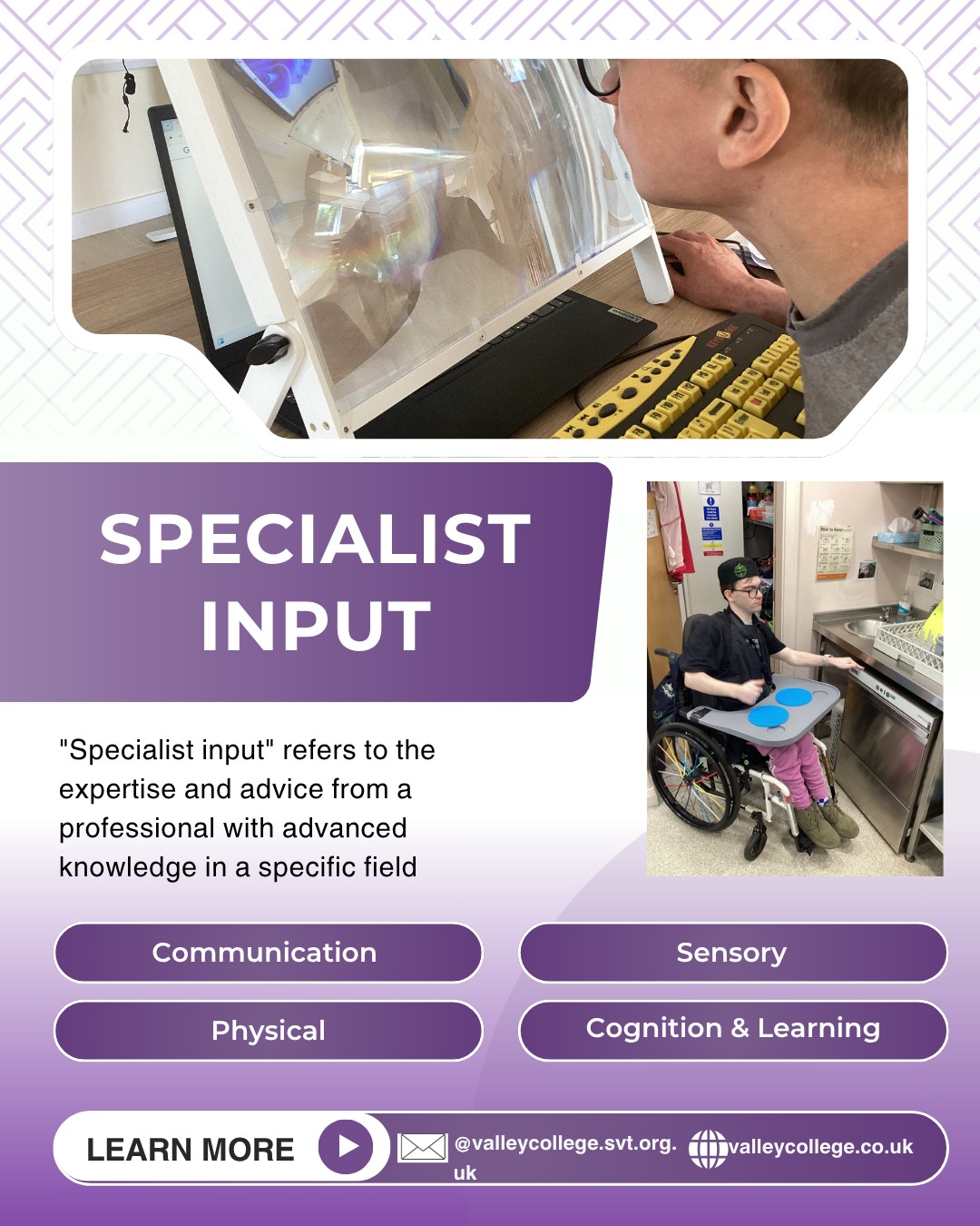 Image of Specialist Input