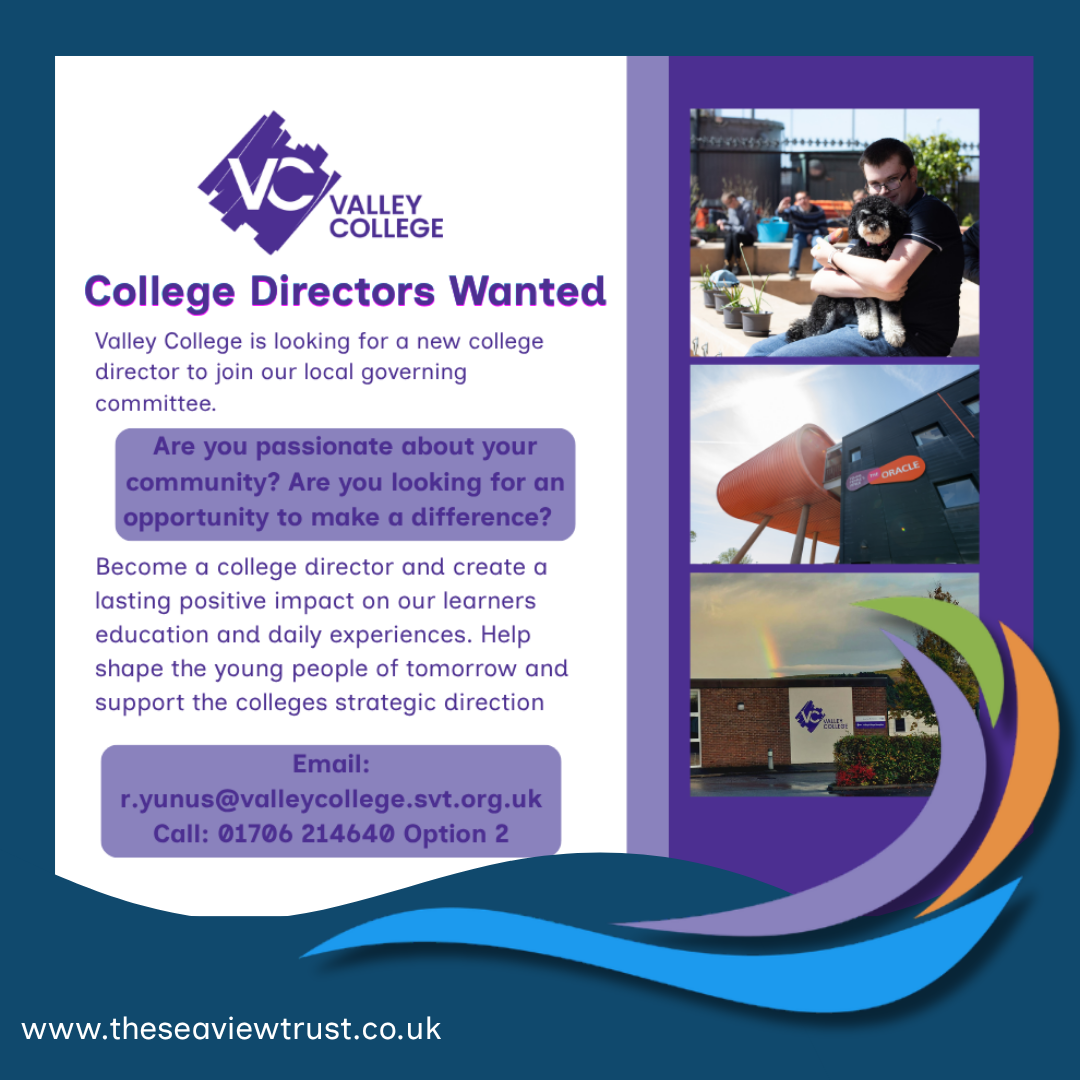 Image of Could you become a Valley College Director (Governor)?