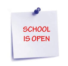 Image of School OPEN Friday 2nd March 2018