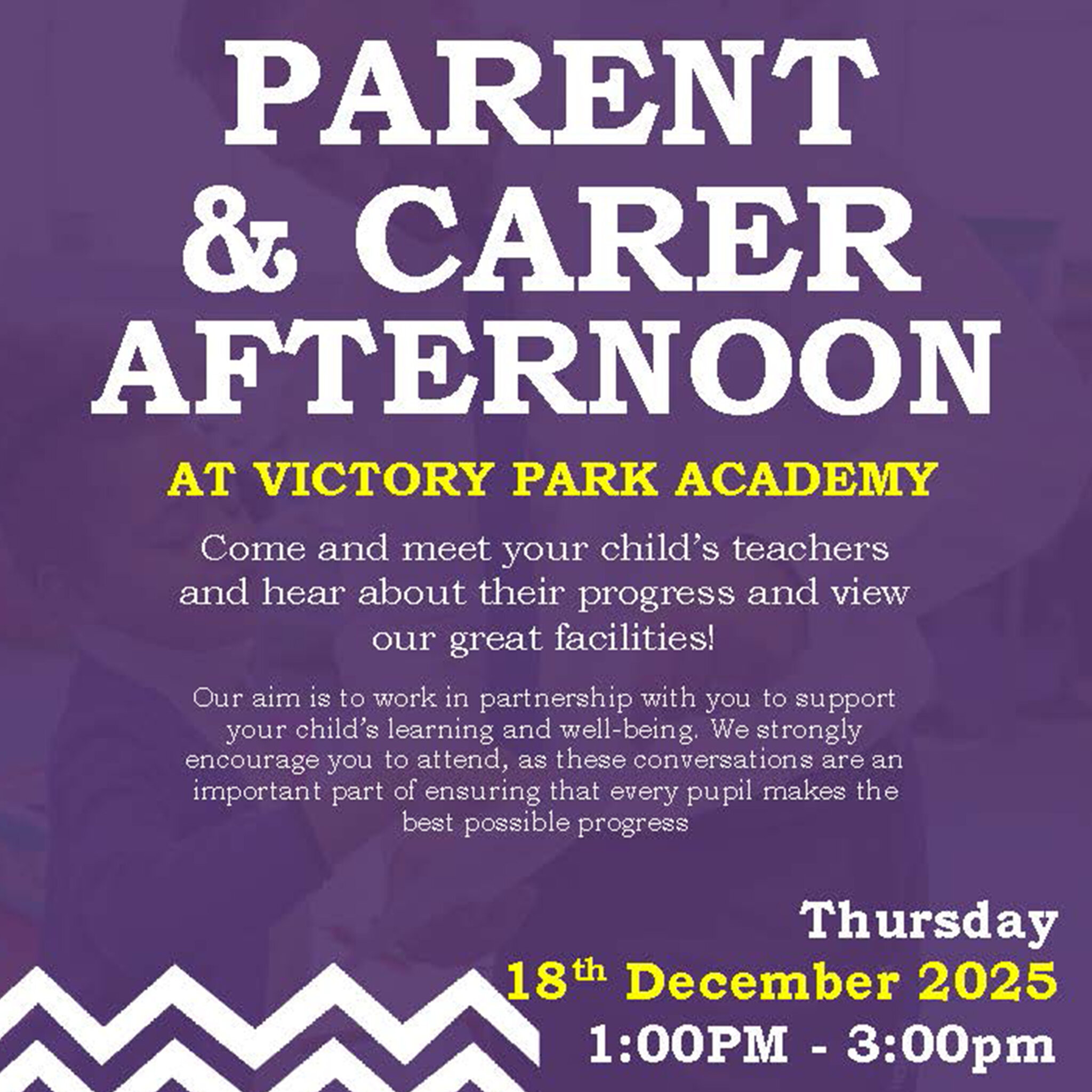 Image of Parent & Carer Afternoon - Thursday 18th December 2025