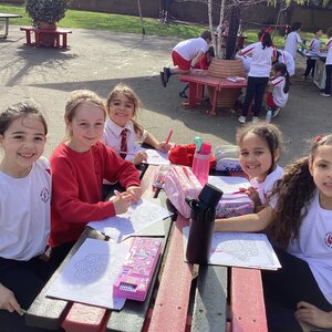 Image of Year 3 Enjoying Wellbeing Day
