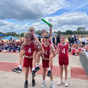 Image of Well Done to Athletes at District Track Event