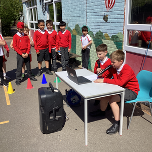 Image of DJ's in the Playground