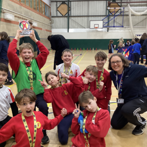 Image of Winners at Panathlon Sports Challenge at NESCOT