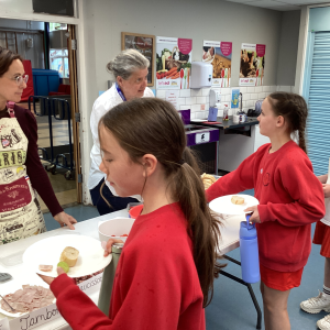 Image of Excellent French Speaking at the Year 6 French Market Today