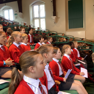 Image of WFJS Choir Attends Epsom College Music Festival
