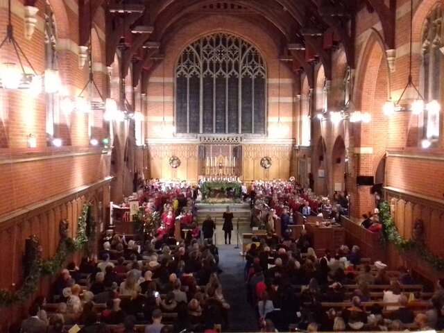 Image of Rehearsals Well Underway for Christmas Concert
