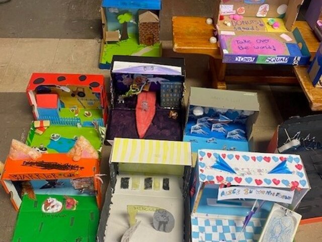 Image of Book in a Box On Display