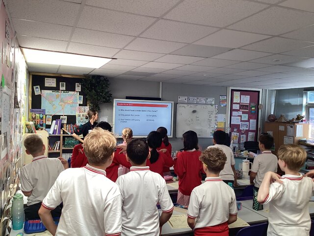 Image of Year 5 Fire Safety Talk