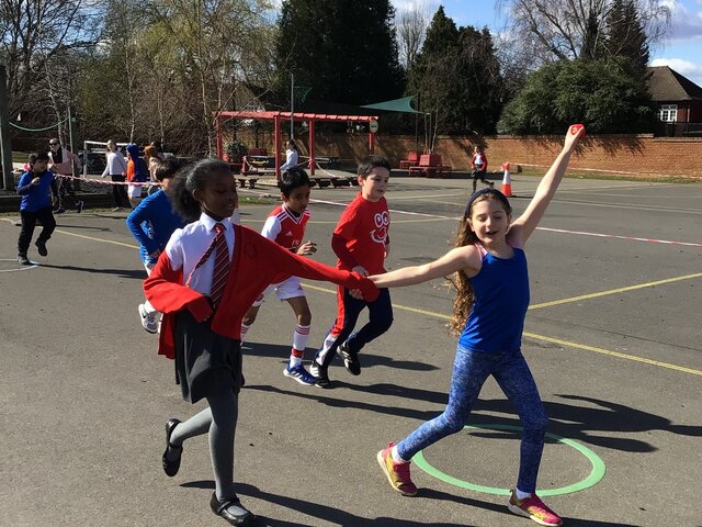 Image of Comic Relief and Wallace Field Junior School Fun