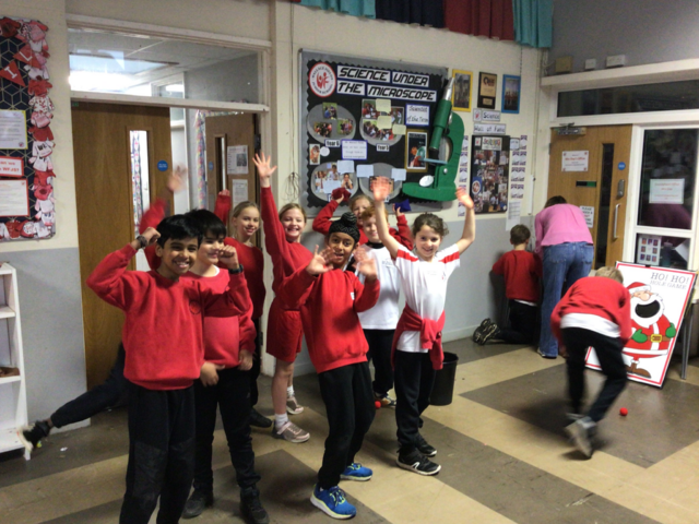 Image of Year 5 have Christmas Fun Thanks to the PTA