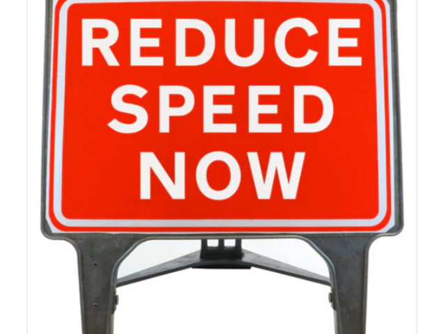 Image of Drive Slowly and Be Alert to Pedestrians and Cyclists at Pick Off or Drop Off