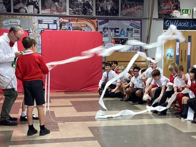 Image of Year 4 Take Part in Forces Workshop