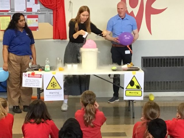 Image of Year 5 Inspiring Science Visit from NPL