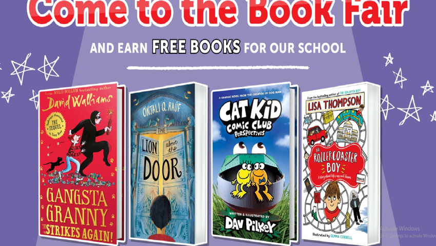 Image of Scholastic Book Fair Comes to Wallace Fields Junior School Next Week