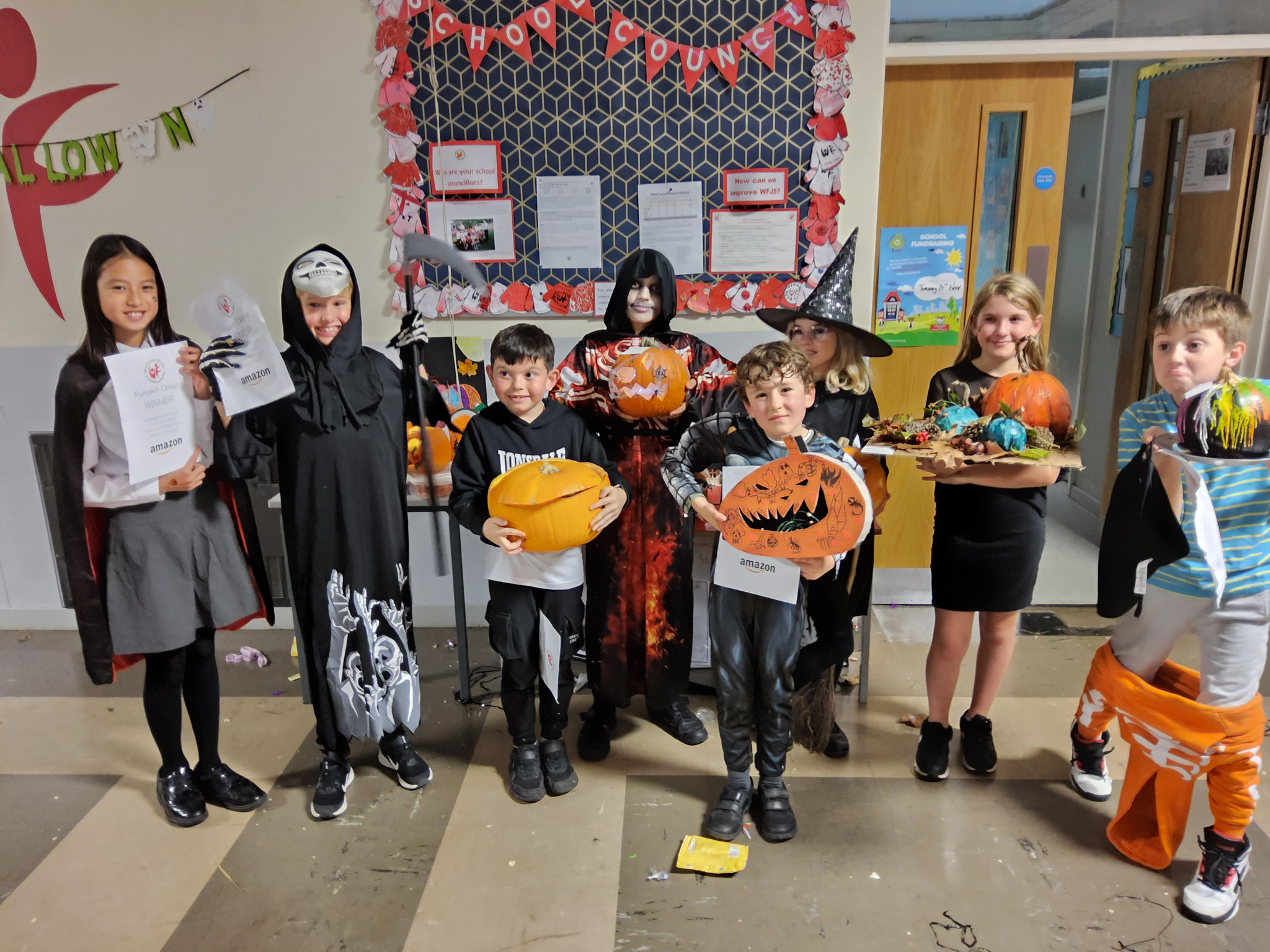 Image of Celebrating Halloween at Wallace Fields Junior School