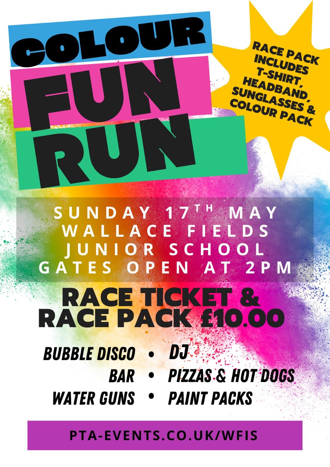 Image of PTA Colour Fun Run