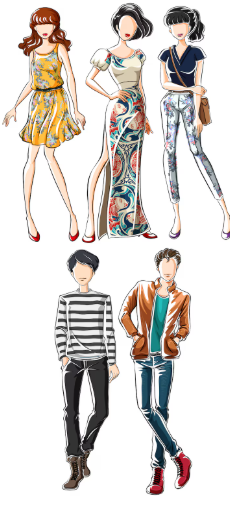 Image of Year 5 French Fashion Show