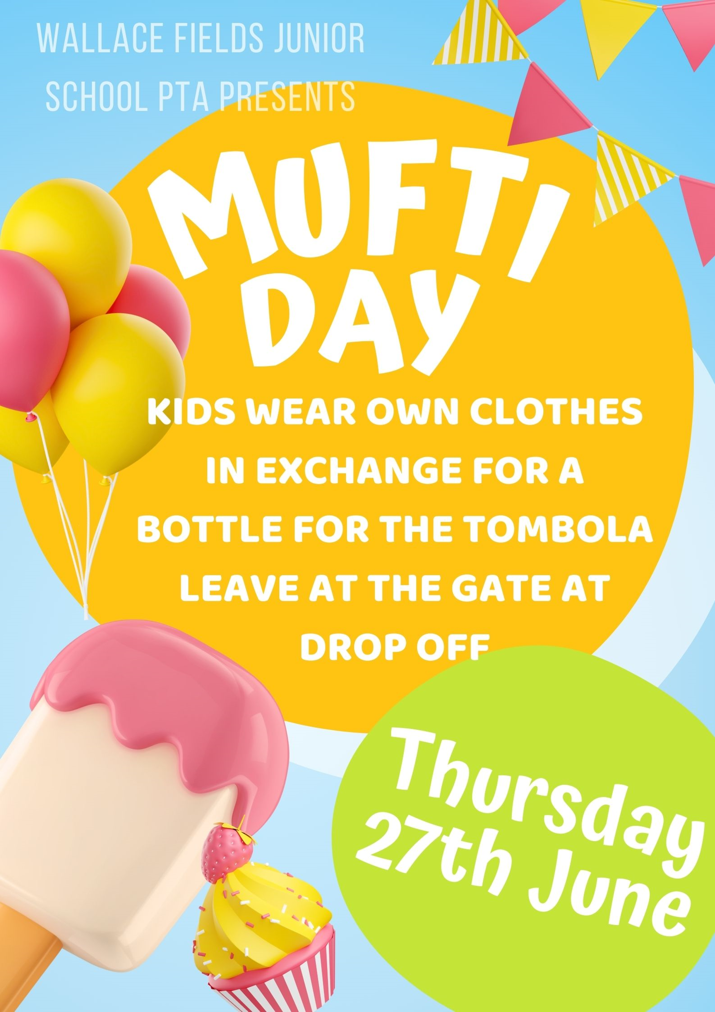 Image of Mufti Day for Bottle Tombola