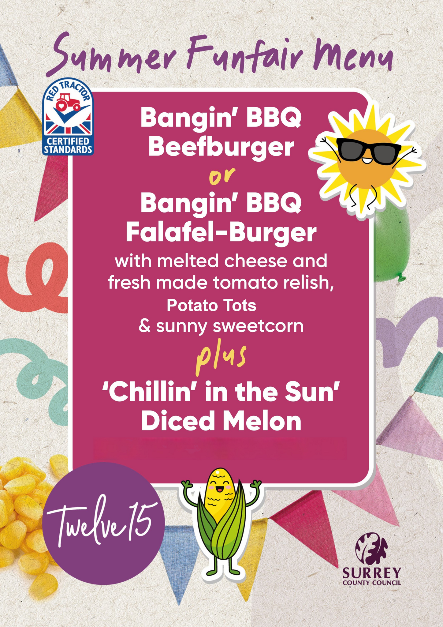 Image of Summer Fair Special Menu