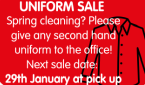 Image of Uniform Sale