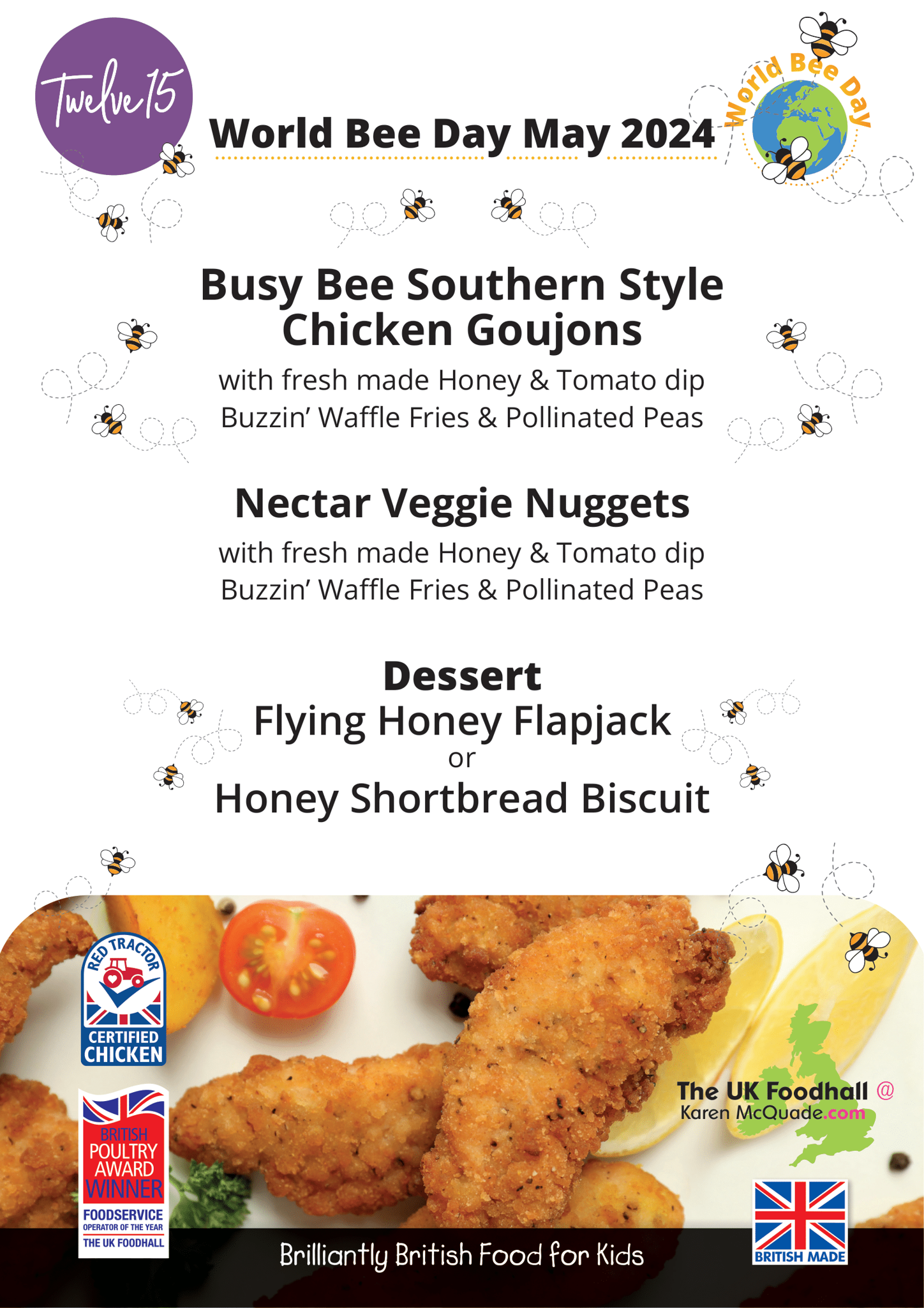 Image of World Bee Day Special Menu 