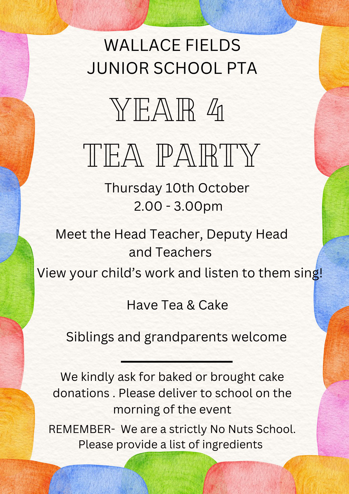 Image of Year 4 Tea Party