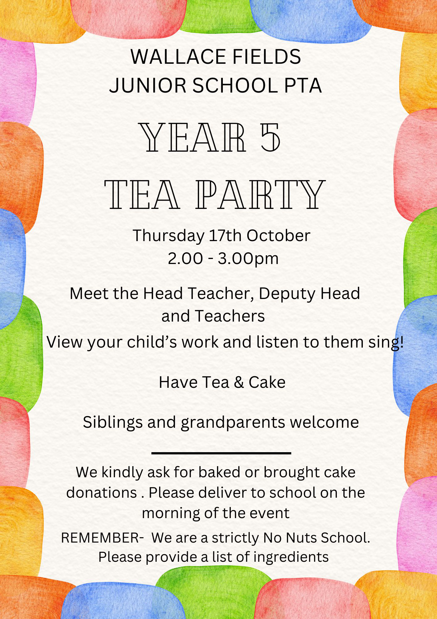 Image of Year 5 Tea Party