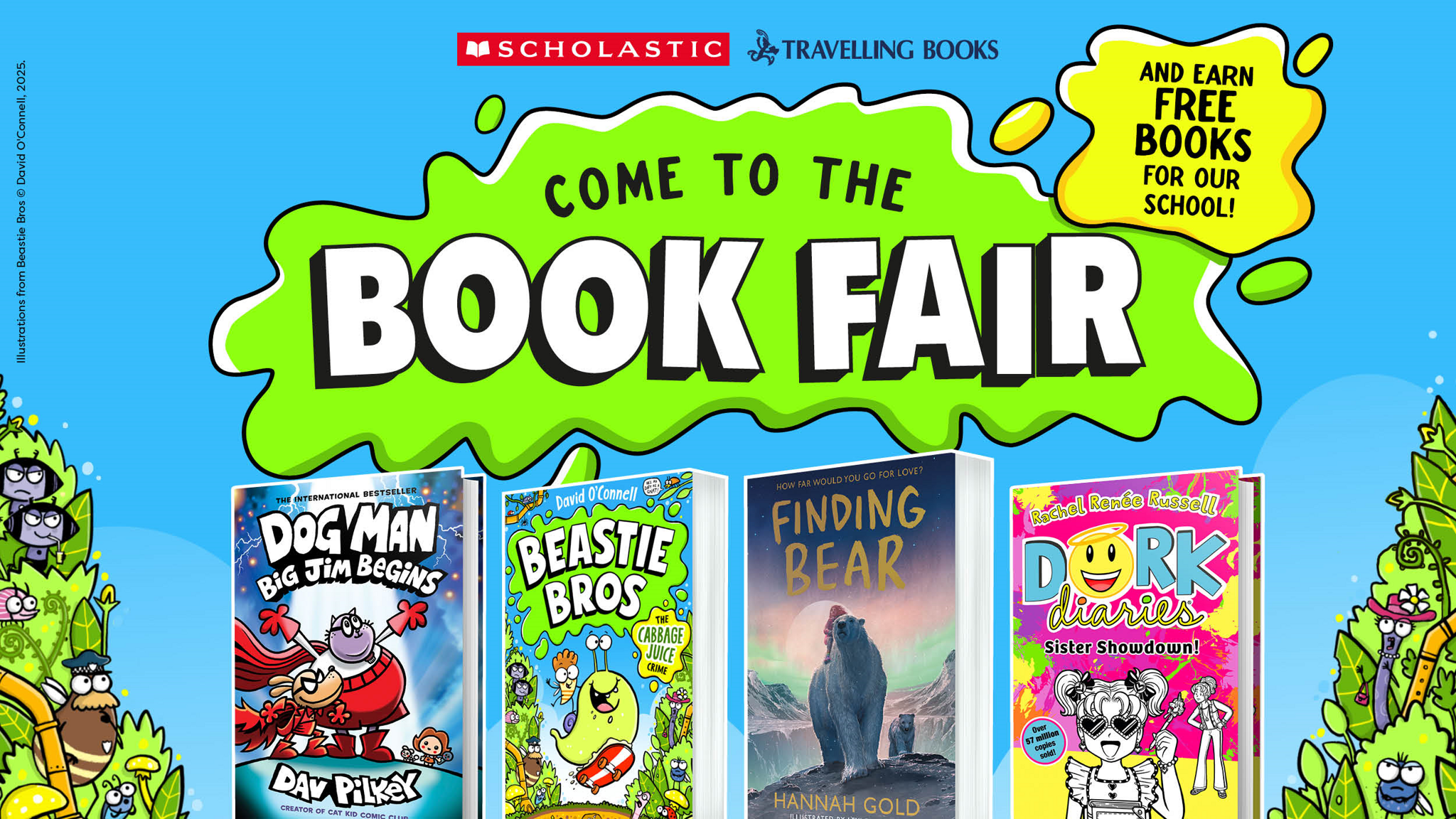 Image of Scholastic Book Fair Starts