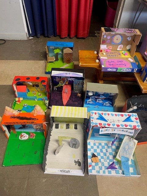 Image of Book in a Box On Display