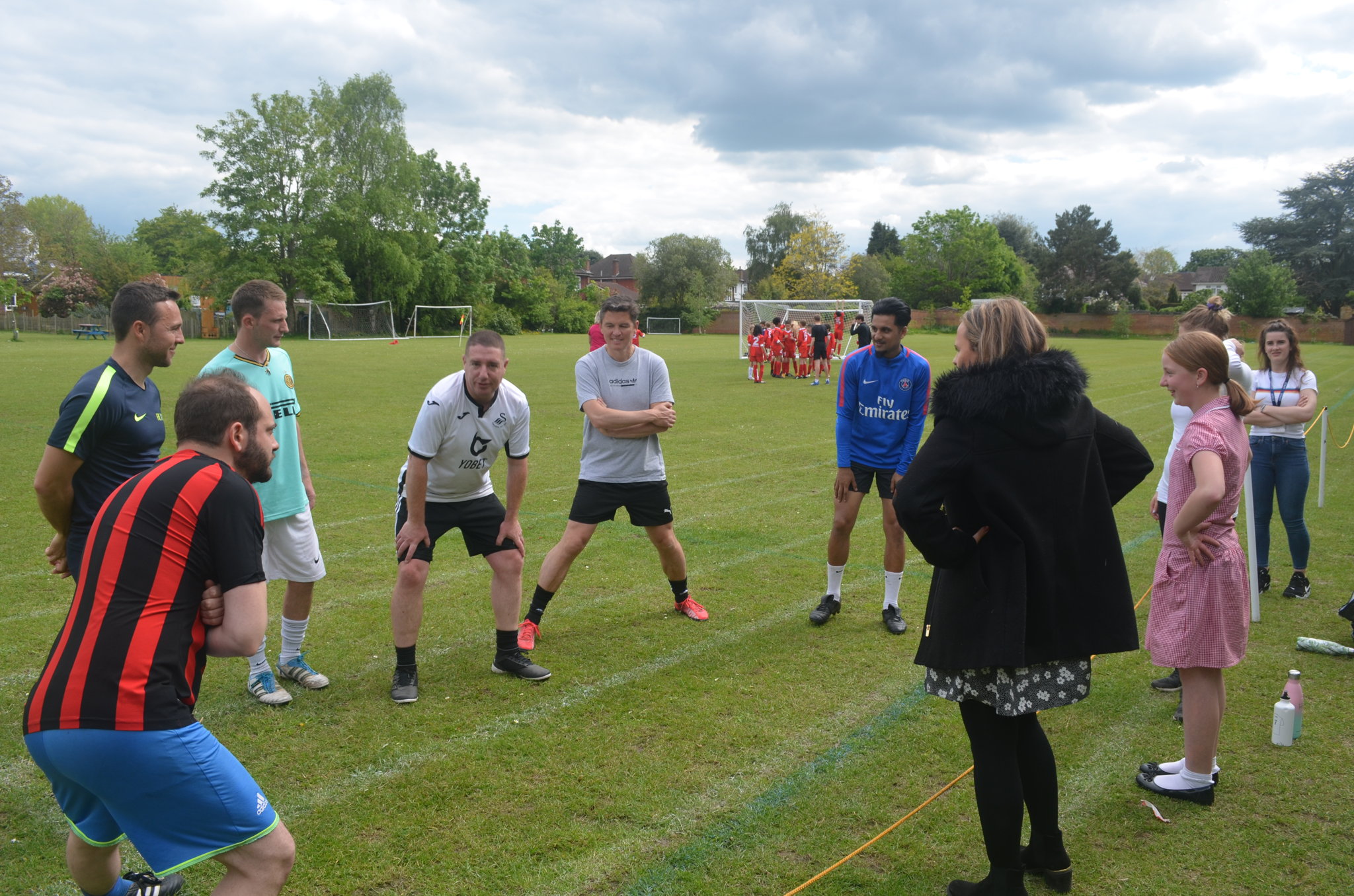 Image of Year 6 v Staff football match