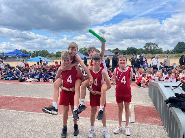 Image of Well Done to Athletes at District Track Event