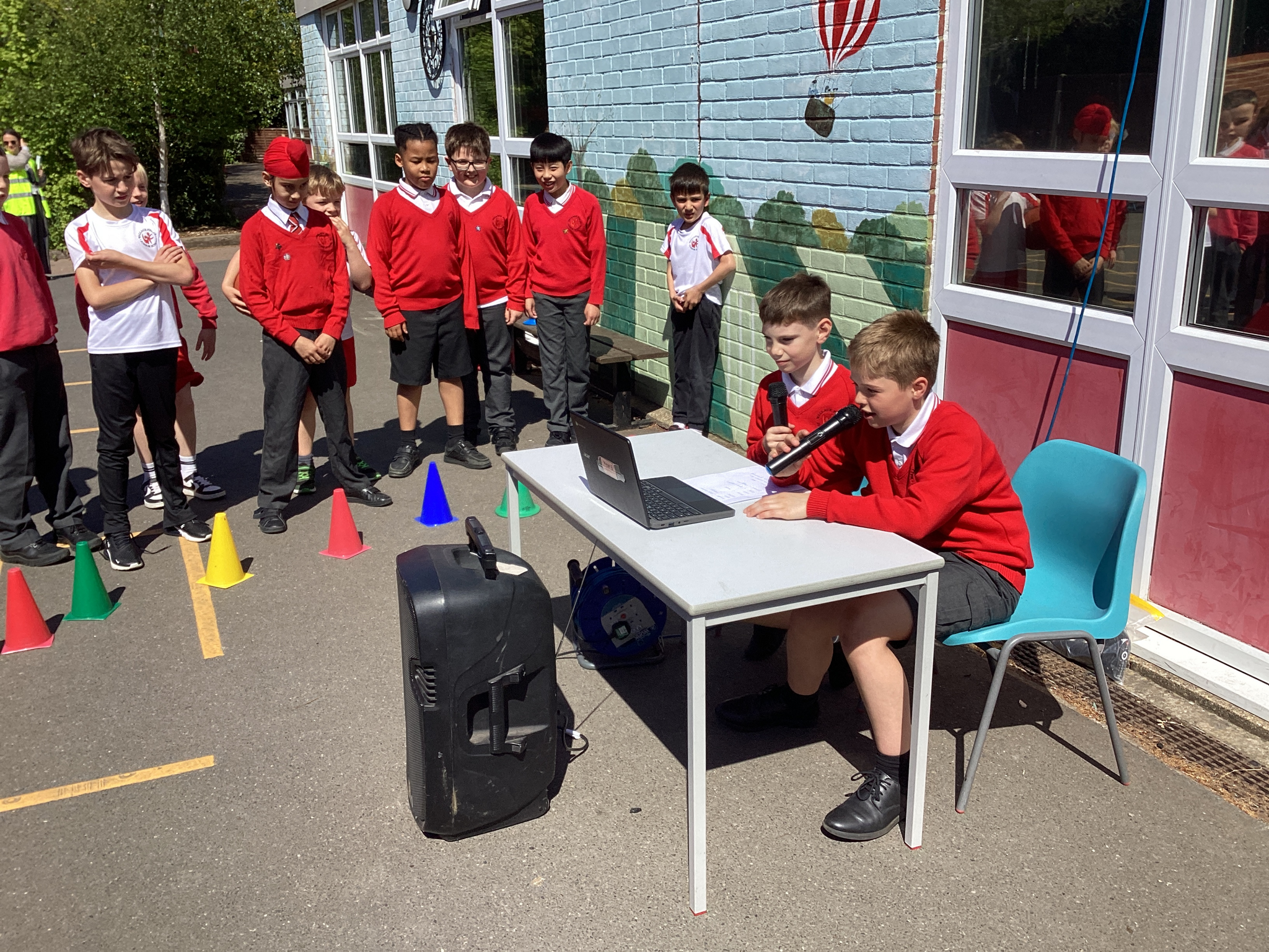 Image of DJ's in the Playground