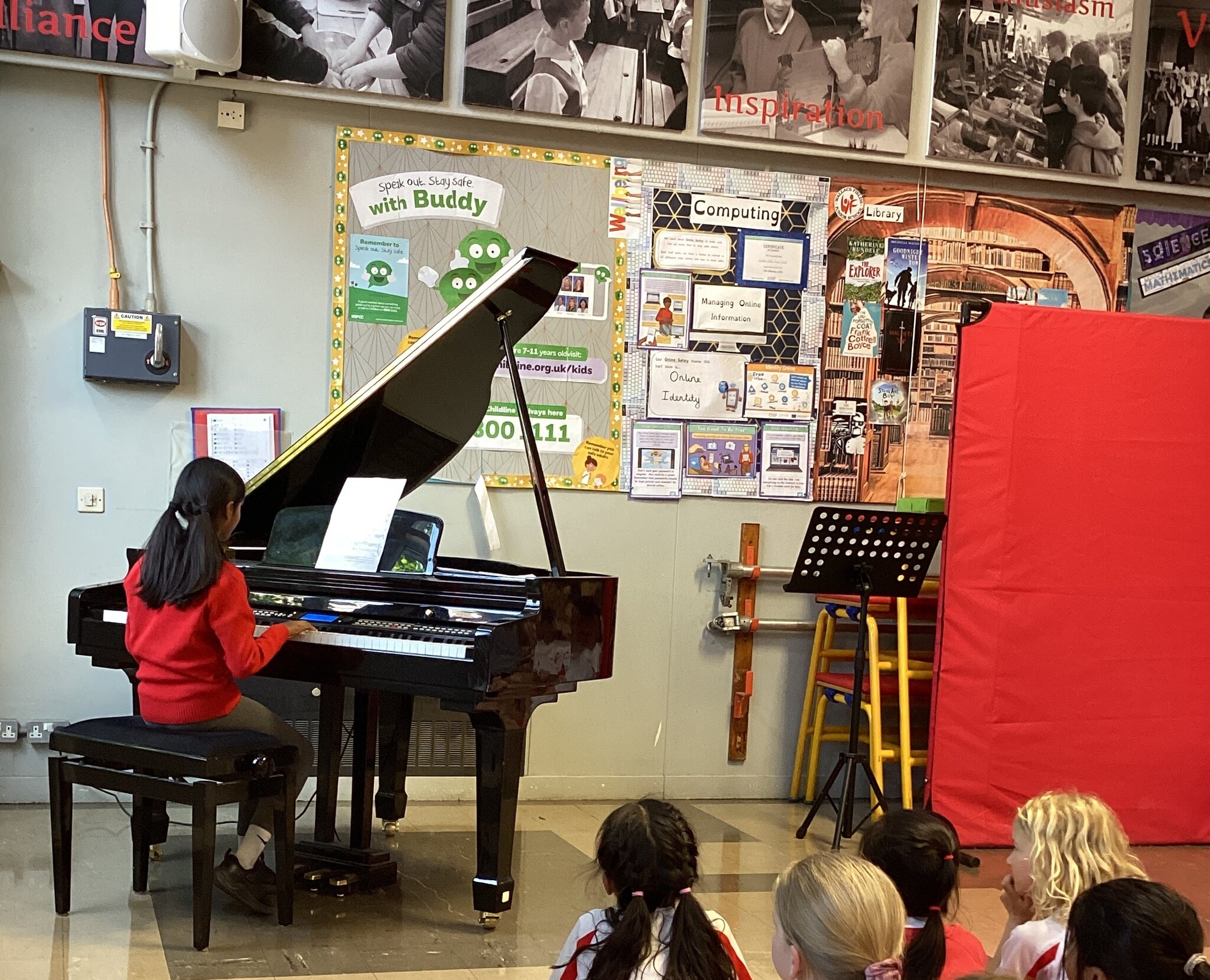 Image of Year 4 Musicians Performed in Assembly