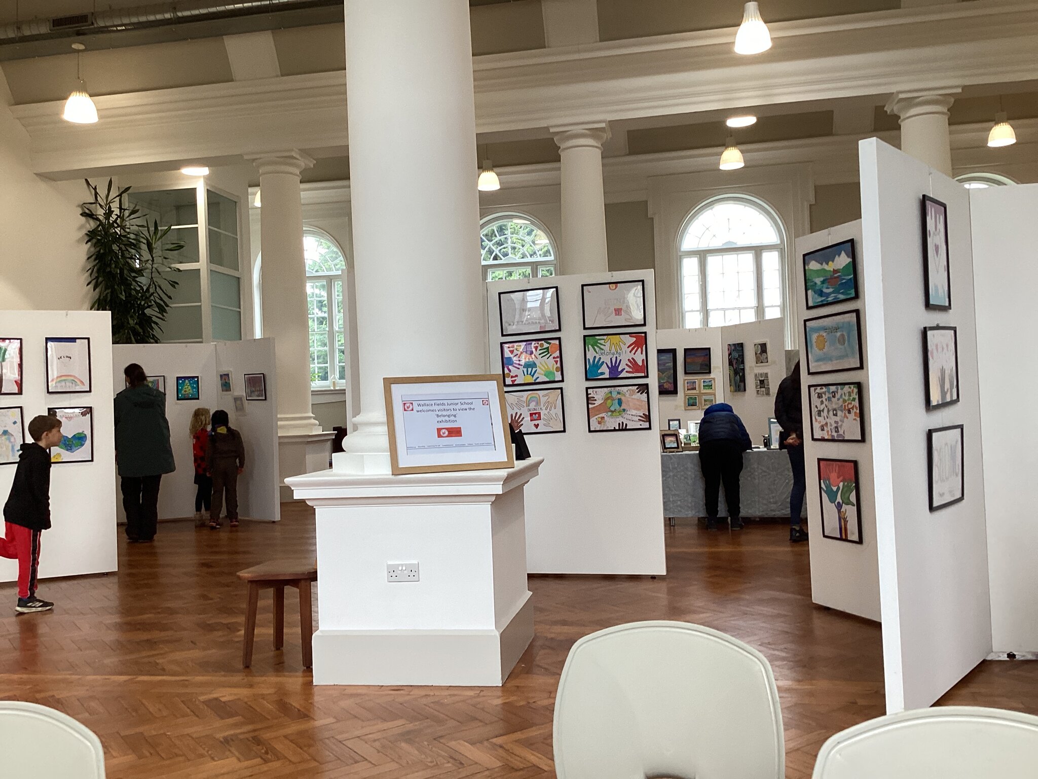 Image of Pupils Artwork Exhibited in Epsom