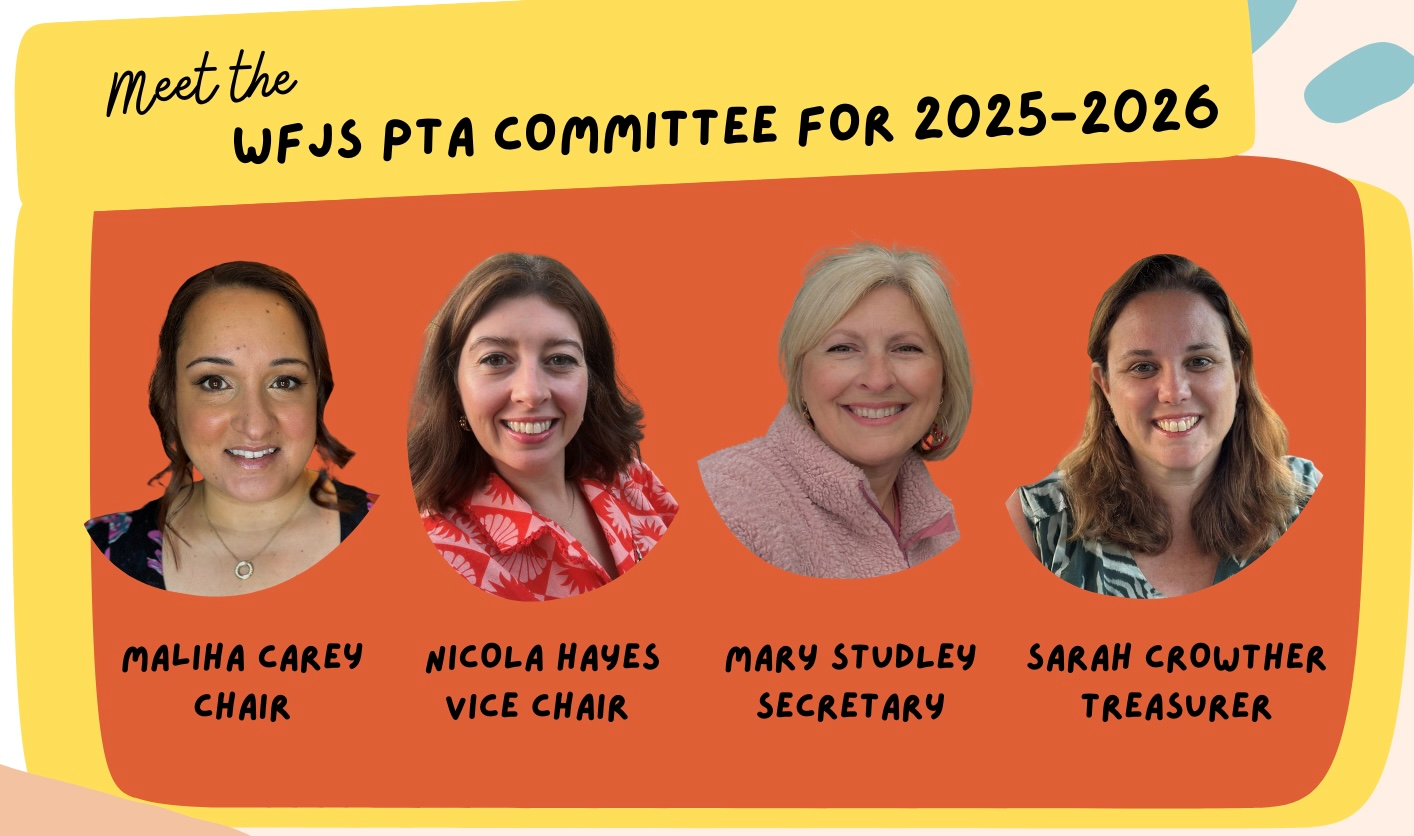Image of Meet your new WFJS PTA Committee for 2025-2026
