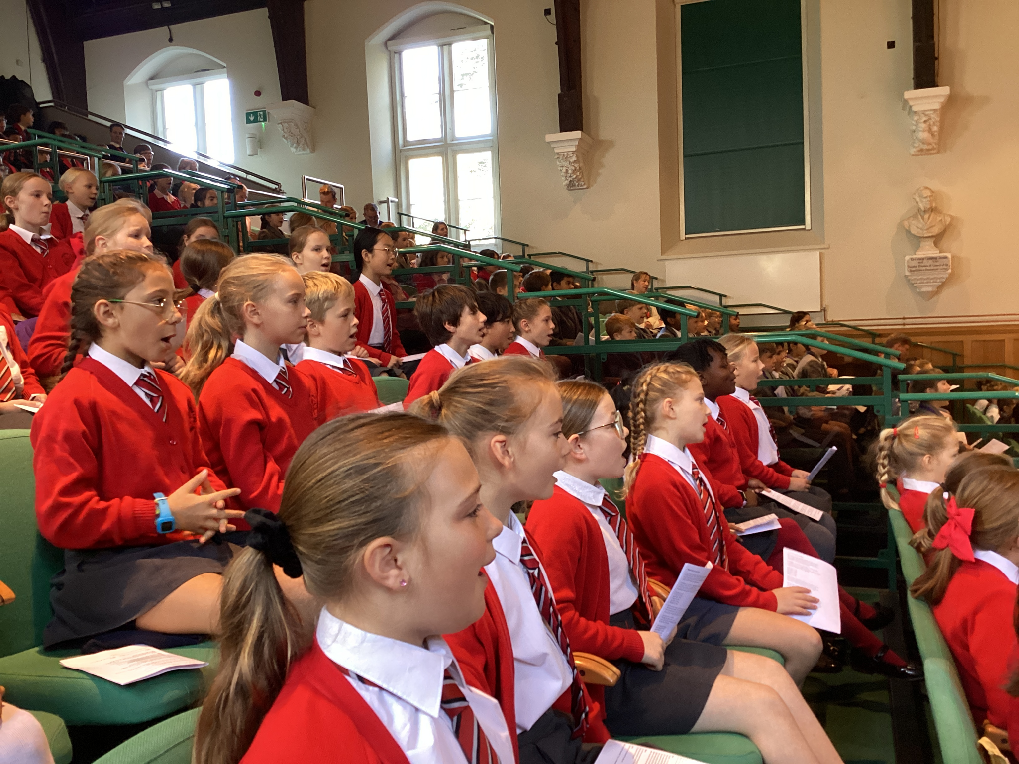 Image of WFJS Choir Attends Epsom College Music Festival