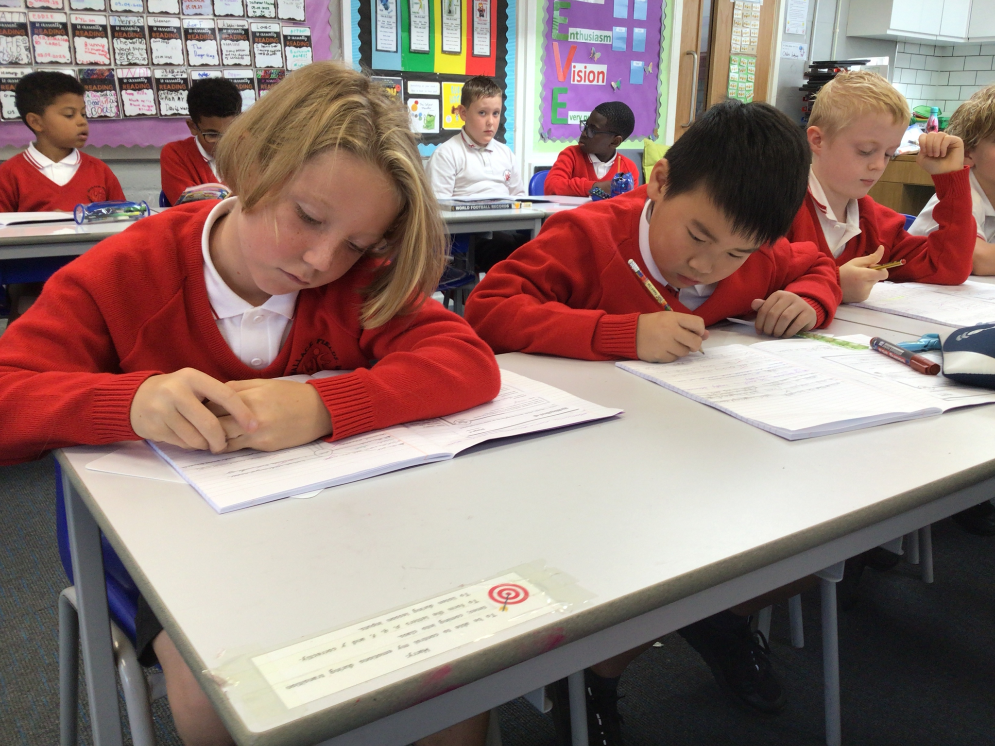 Image of Year 4 Working Hard