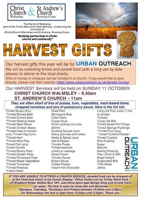 Image of Whole School Worship to Celebrate Harvest